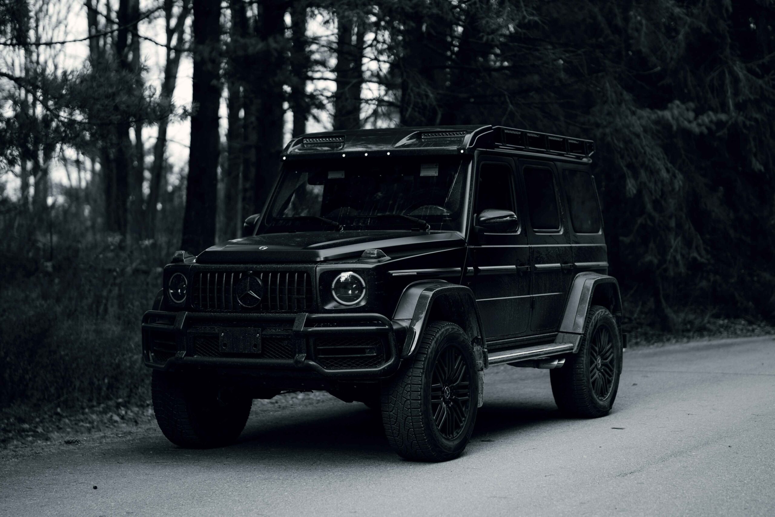 Driving Rental Vehicle in Luxurious City: